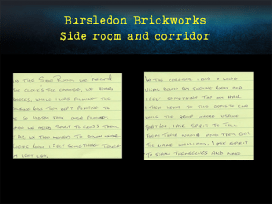 Bursledon Brickworks Incident board