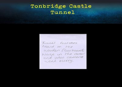 Incident board tunbridge castle