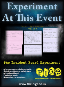 Incident board experiment poster 397 538