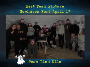 Team Lima Kilo Newhaven April 17