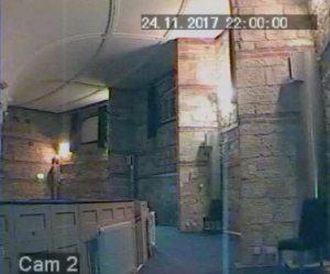 St Mary in the castle CCTV shot