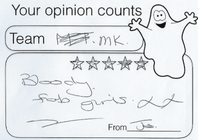 The Stag guest feedback